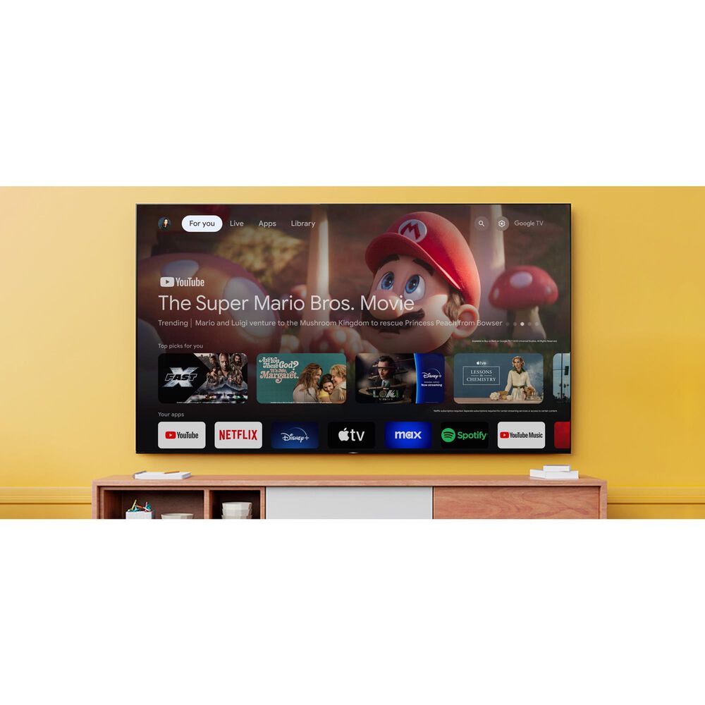 Sony 77" Class Bravia 8 OLED 4K HDR - Smart Google TV with Theater System 6 in Black, , large