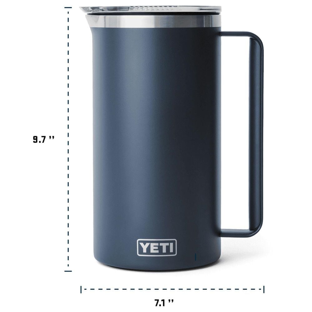 YETI Rambler 64 Oz Pitcher with Twist-To-Lock Lid in Cherry Blossom, , large