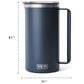 YETI Rambler 64 Oz Pitcher with Twist-To-Lock Lid in Cherry Blossom, , large