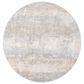 Surya Brunswick 6"7" Round Cream, Tan, Olive, Blue, Seafoam and Taupe Area Rug, , large