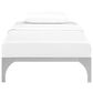 Modway Ollie Twin Platform Bed Frame in Sliver, , large