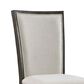 Mayberry Hill Grady Slat Back Polyester Upholstered Side Chair in Warm Cocoa, , large