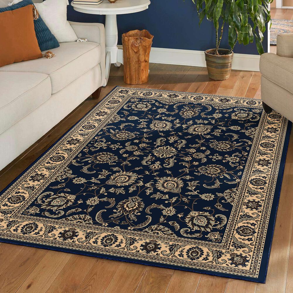 Radici USA Alba Demin 5'5" x 7'7" Area Rug, , large