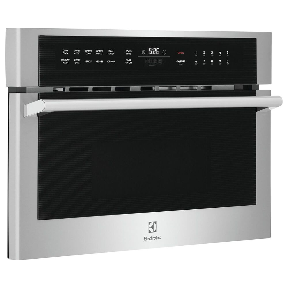 Electrolux 30" Built-In Microwave Oven with Drop-Down Door in Stainless Steel, , large