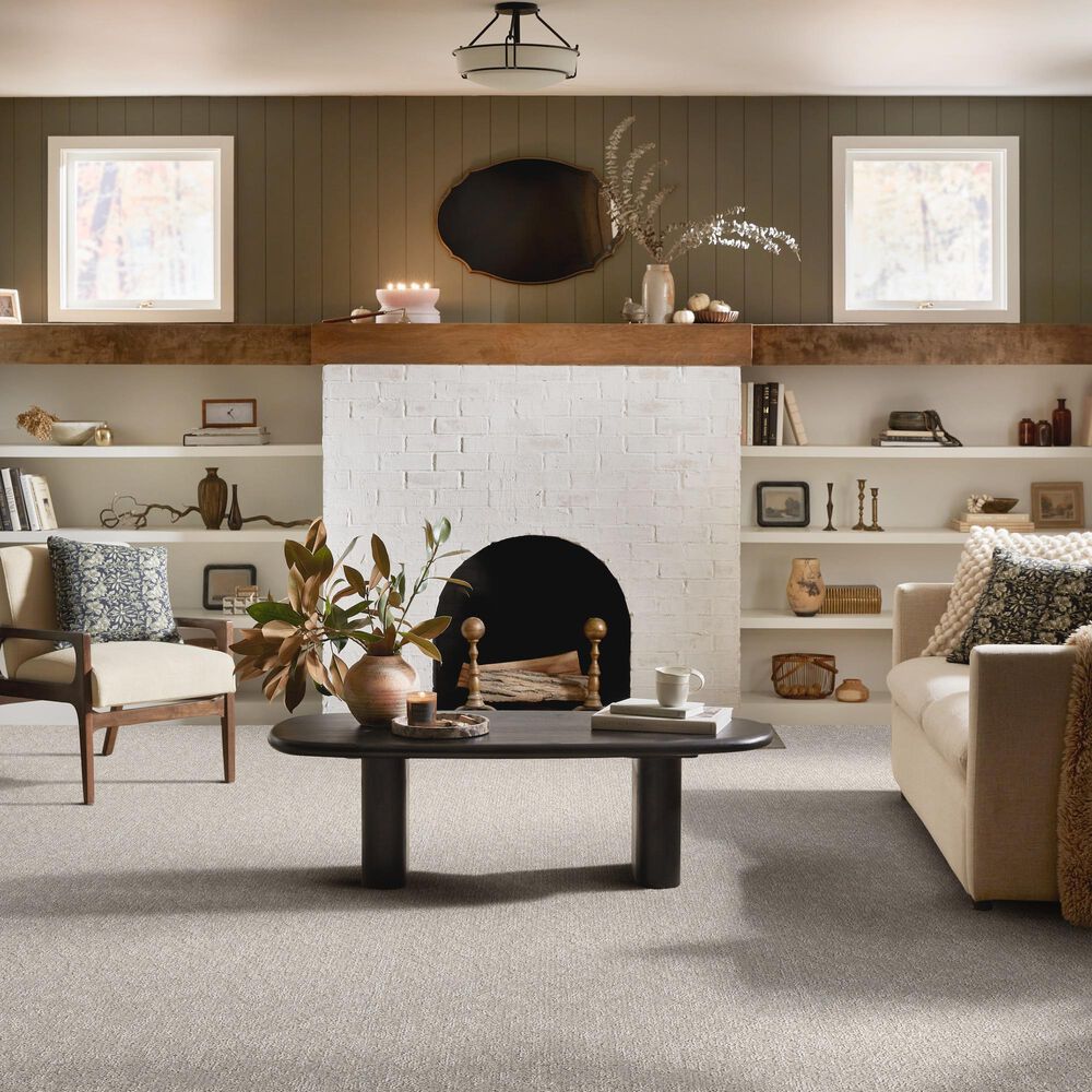 Shaw Clever Blend Carpet in Almond Silk, , large