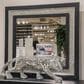 Ashley Zuraleus Dresser Mirror in Matte Black, Chrome and Silver, , large