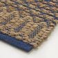 L&R Resources Natural Fiber 7"9" x 9"9" Insignia Blue Area Rug, , large