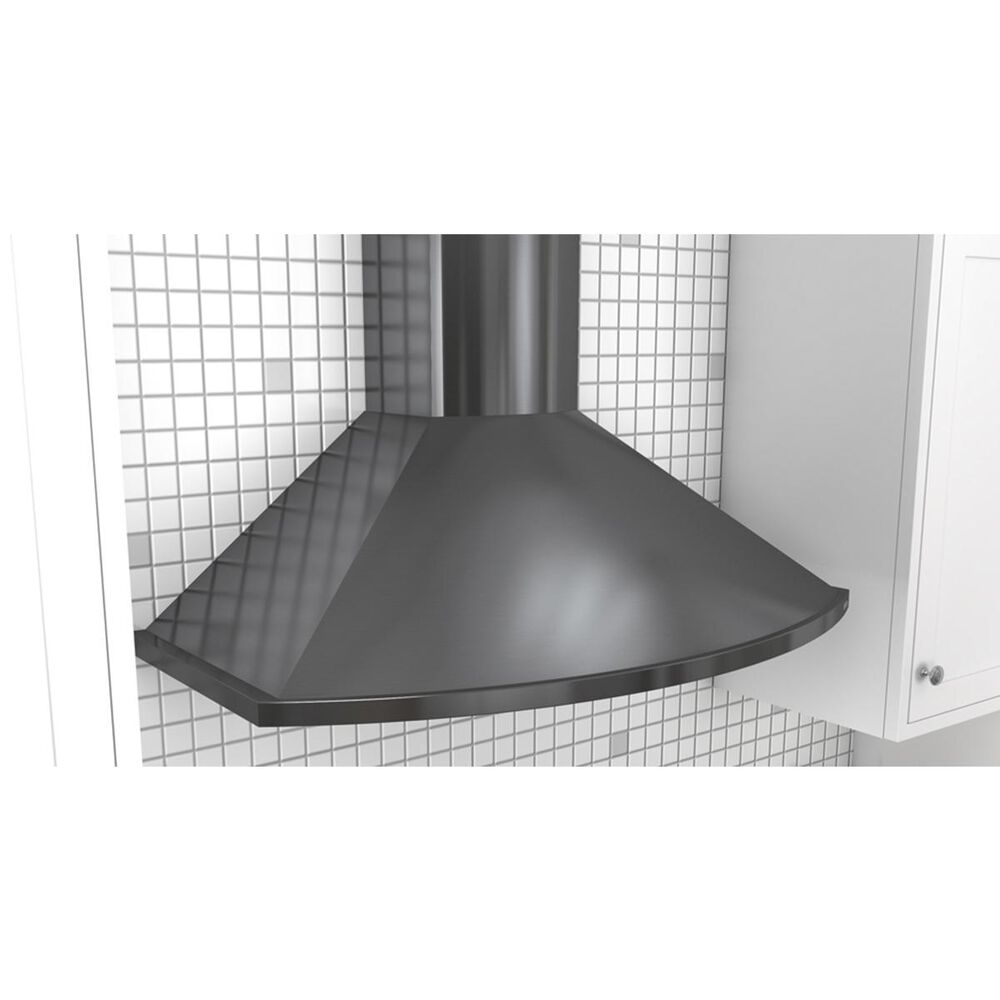 Zephyr Savona 30" Wall Hood in Black Stainless Steel, , large