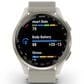 Garmin Approach S50 43mm Golf and Fitness Smartwatch Cream Gold Aluminum Bezel Case with Ivory Nylon Band, , large