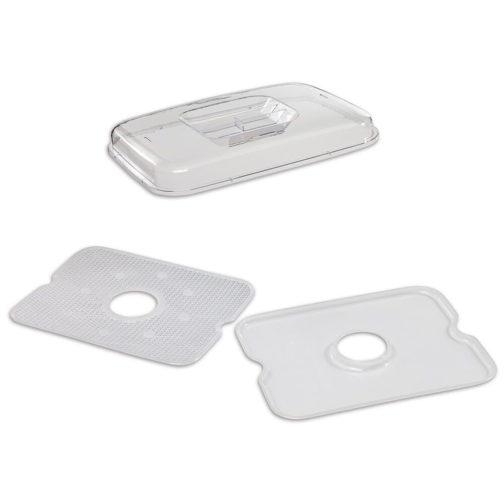 Hamilton Beach 5-Tray Food Dehydrator in Silver and White, , large