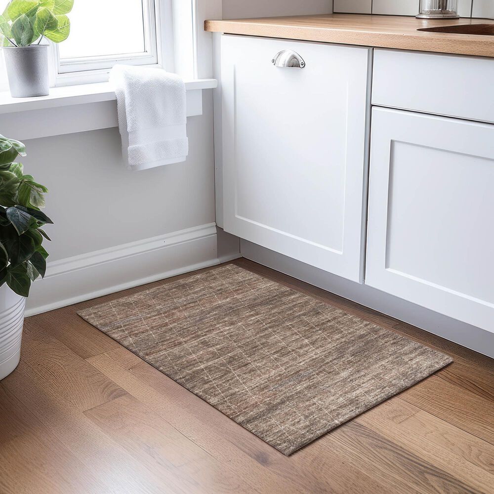 Dalyn Rug Company Burano BU3 2&#39;6&quot; x 3&#39;10&quot; Coffee Indoor/Outdoor Area Rug, , large