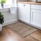 Dalyn Rug Company Burano BU3 2"6" x 3"10" Coffee Indoor/Outdoor Area Rug, , large