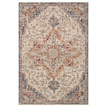Loloi II Sorrento 2"7" x 8" Ivory and Fiesta Runner, , large