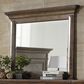 New Heritage Design Mar Vista Dresser Mirror in Rich Walnut, , large