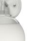 Hunter Hepburn 1-Light Wall Sconce in Brushed Nickel, , large