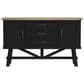 Hawthorne Furniture Hendricks Server in Rustic Wheat and Raven Black, , large