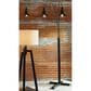 Ashley Sheriel Metal Arc Floor Lamp in Black, , large