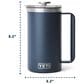 YETI Rambler 34 Oz French Press in Ultramarine Violet, , large