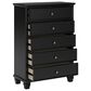Ashley Lanolee 5-Piece Queen Bedroom Set in Black, , large