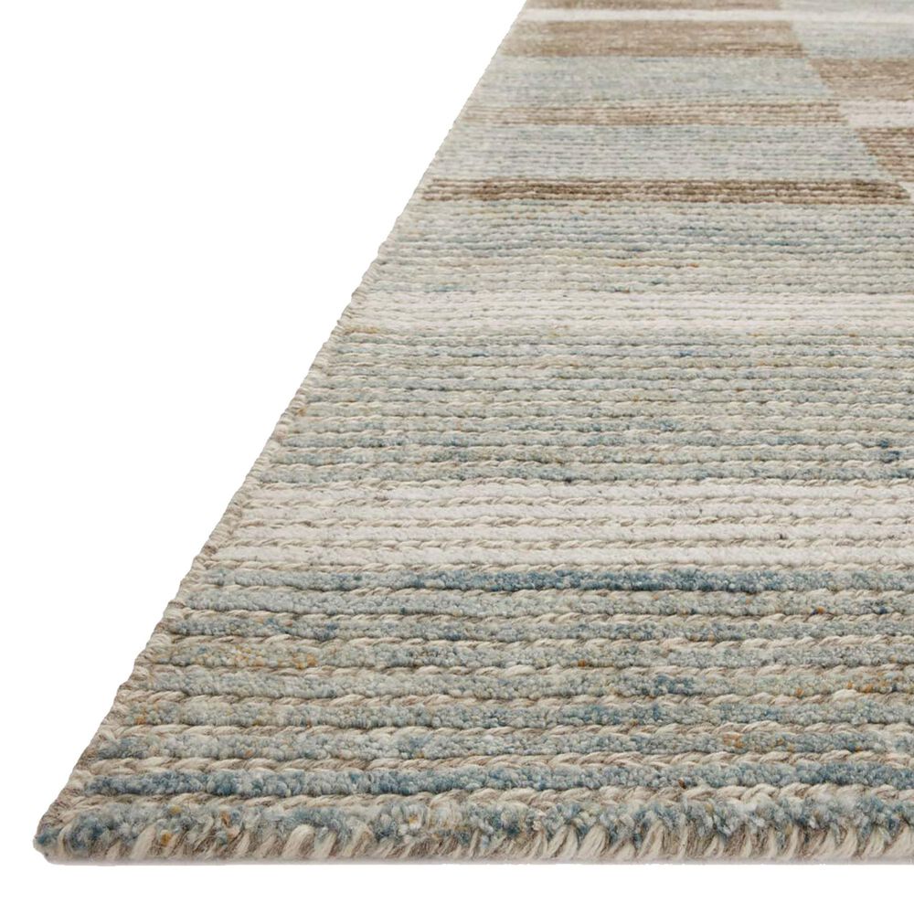 Loloi Stiles 5&#39; x 7&#39;6&quot; Tobacco and Lagoon Area Rug, , large