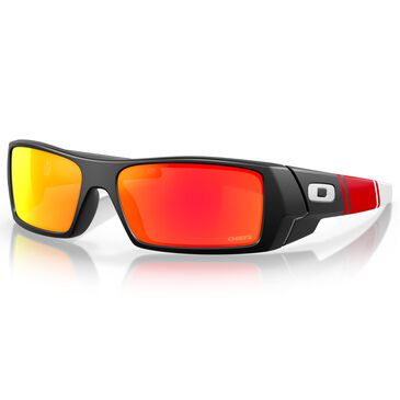 Oakley Kansas City Chiefs Gascan Sunglasses with Prizm Ruby Lenses in Matte Black, , large