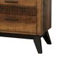 Eastern Shore Urban Rustic 6 Drawer Dresser in Brushed White, , large