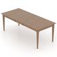 Declan Dining Core Dining Table in Oak Washed - Table Only, , large