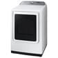 Samsung 7.4 Cu. Ft. Smart Gas Dryer with Steam Sanitize+ in White, , large