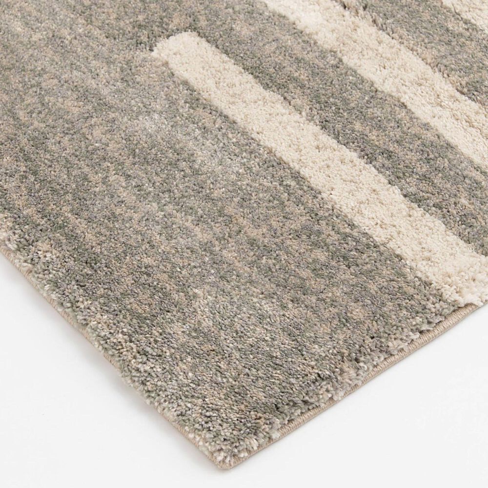 Central Oriental Stonington Blakely 5&#39; x 7&#39;6&quot; Coconut and Zinc Area Rug, , large