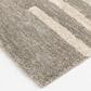 Central Oriental Stonington Blakely 5" x 7"6" Coconut and Zinc Area Rug, , large