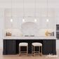 Hunter Nolita Mini 1-Light Pendant in Brushed Nickel, , large