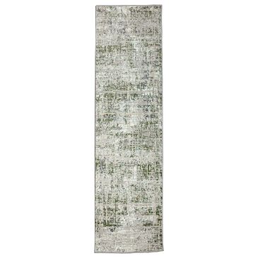 Radici USA Livigno Abstract 2"2" x 7"7" Green Area Rug, , large