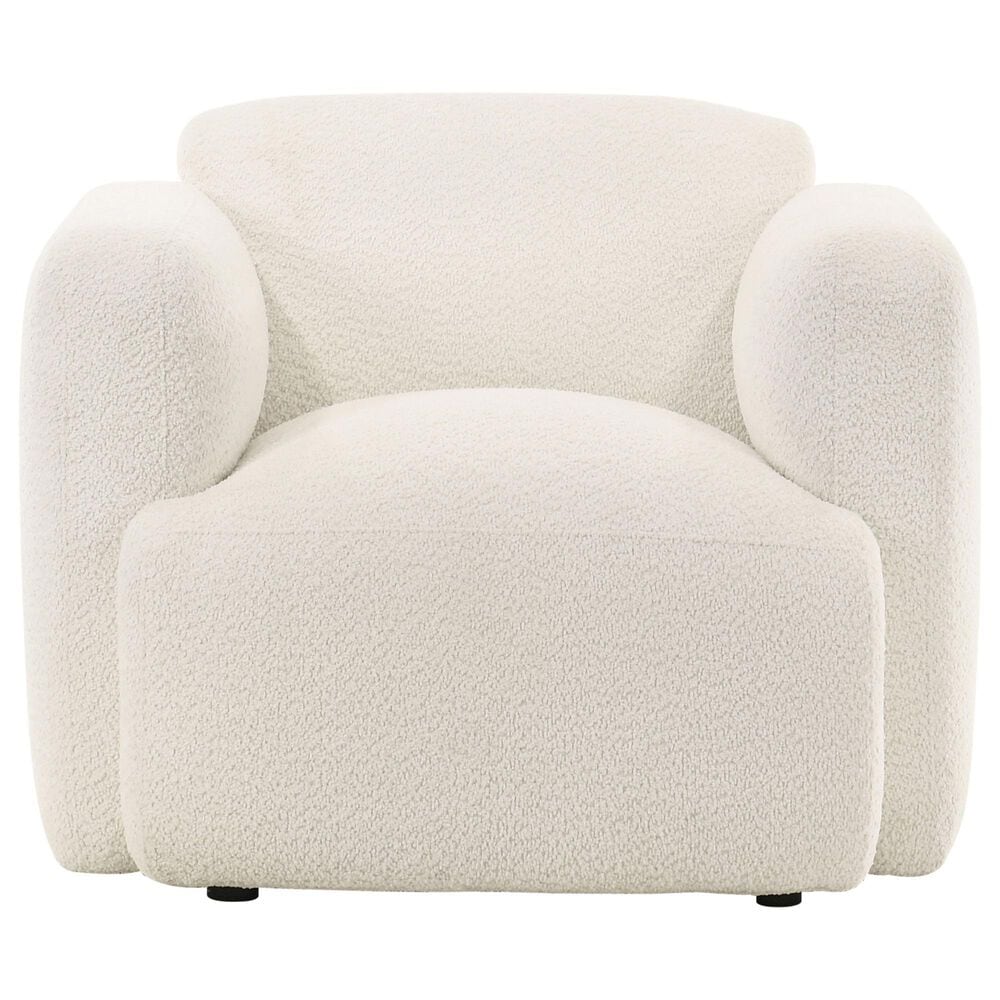 Coaster Dorset Accent Arm Chair in White, , large