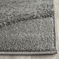 Safavieh Florida Shag SG459-8013-27 2"3" x 7" Grey/Beige Runner, , large
