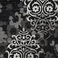Safavieh Adirondack ADR114A-6R 6" x 6" Black/Silver Round Rug, , large