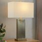 Grandview Gallery Royce Metal Table Lamp in Antique Brass, , large