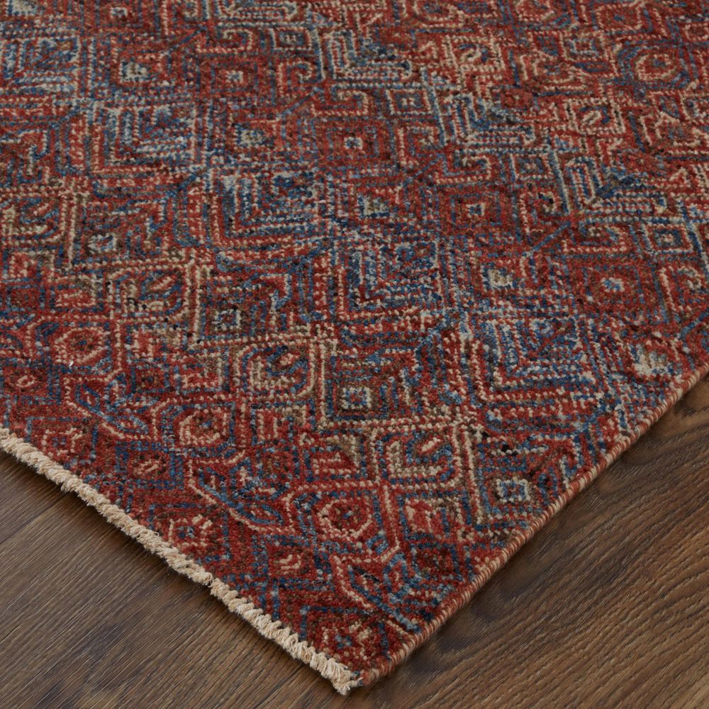 Feizy Rugs Dakota 5&#39;6&quot; x 8&#39;6&quot; Red and Multicolor Area Rug, , large