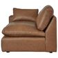 Ashley Emilia 2-Piece Stationary Symmetrical Sectional Loveseat in Caramel, , large