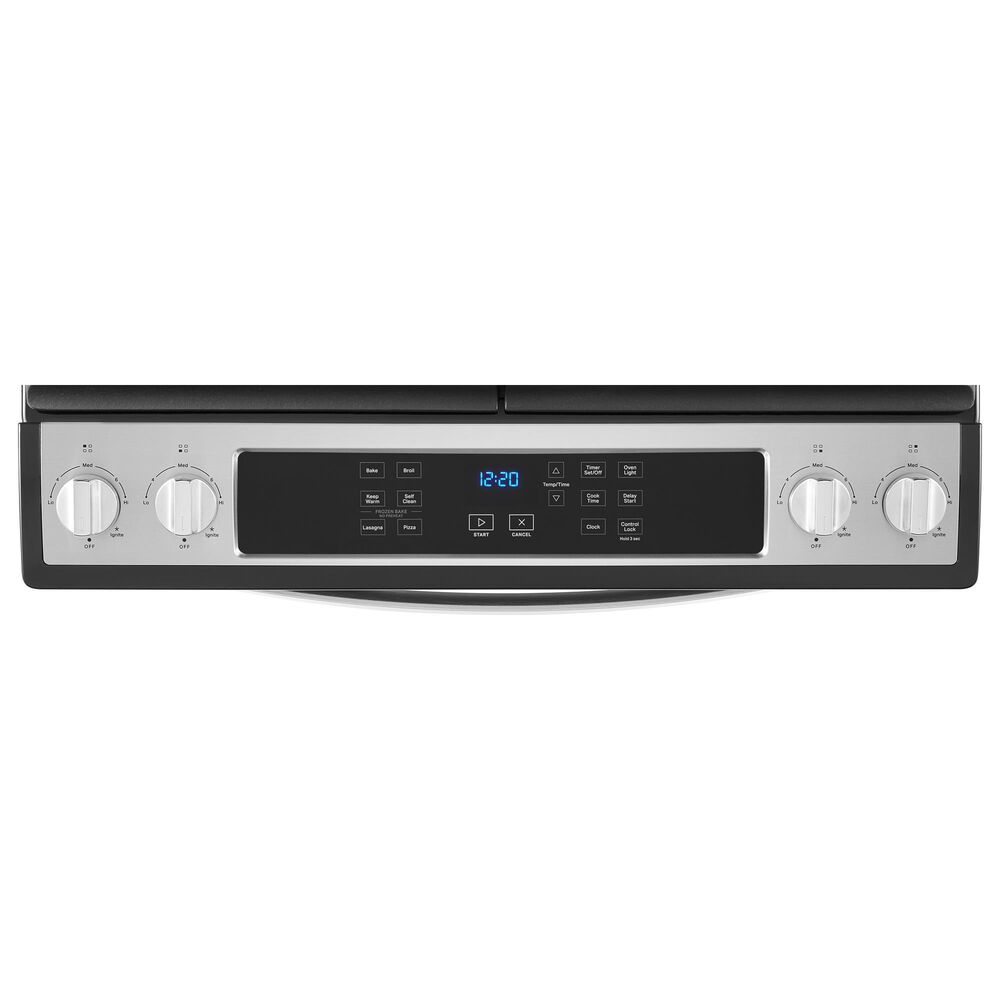 Whirlpool 5 Cu. Ft. Gas Range with Frozen Bake in Stainless Steel, , large