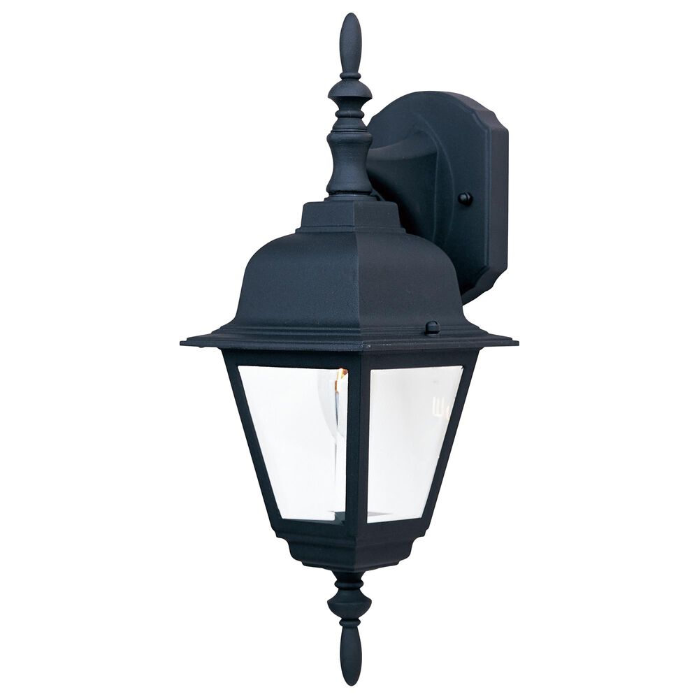 Maxim Lighting Builder Cast 4.5" HCO 1-Light Outdoor Wall Mount in Black, , large