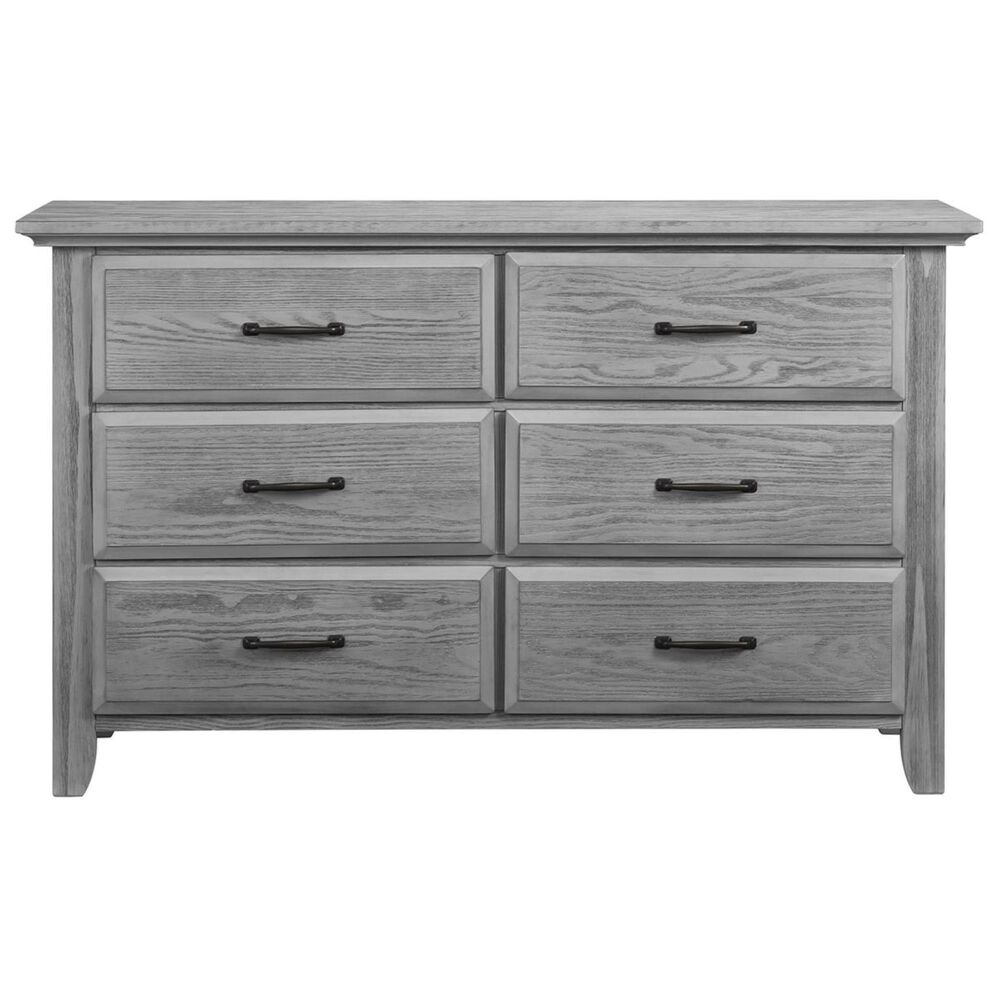 Oxford Baby Kenilworth 2 Piece Nursery Set in Graphite Gray, , large