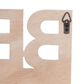 Maple and Jade 19" x 10" Wall Hook in Blue and White, , large