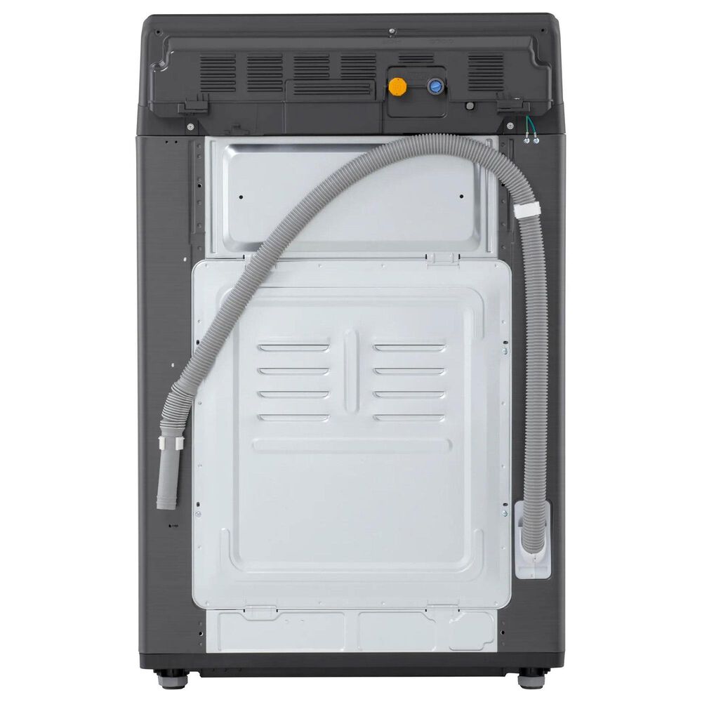 LG 5 Cu. Ft. Smart Top Load Washer and 7.3 Cu. Ft. Electric Dryer Laundry Pair in Platinum Black, , large