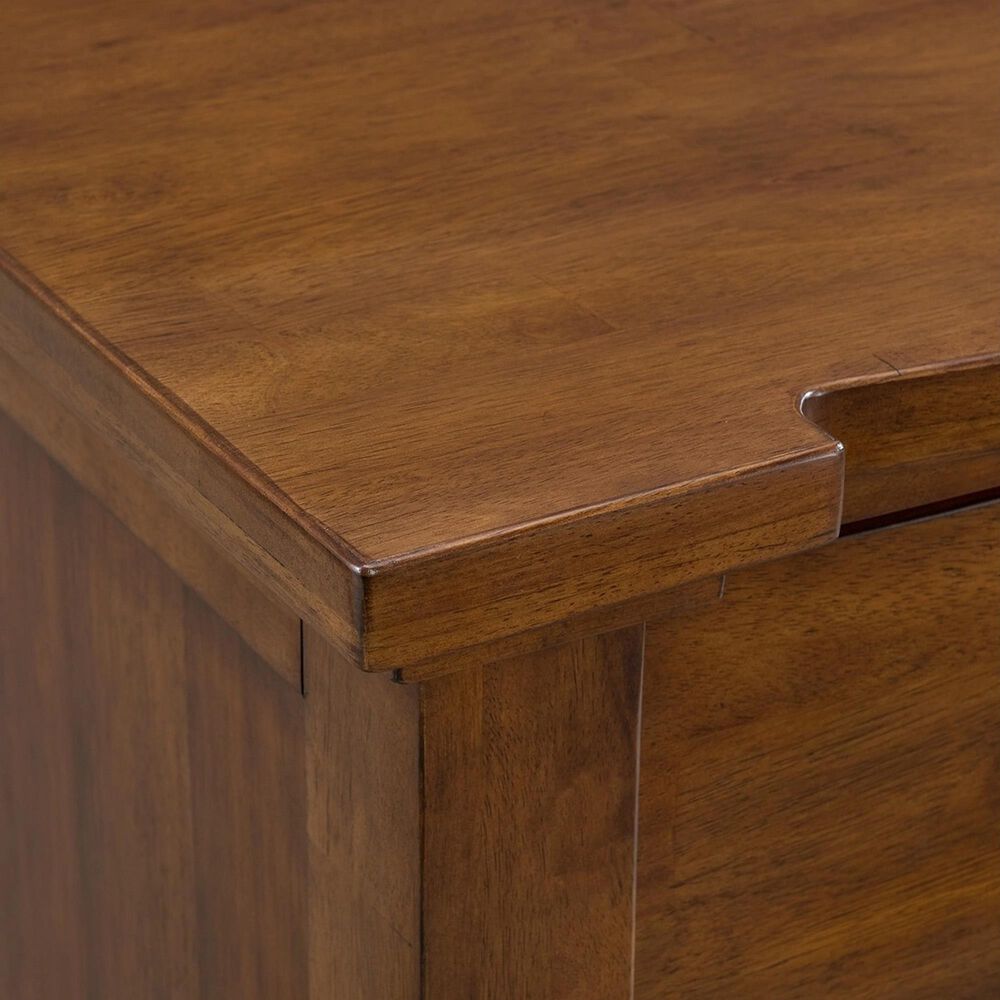 Mayberry Hill Gage 3-Drawer Nightstand in Chestnut, , large