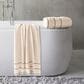 Timberlake Lavish Home Zero Twist 2-Piece Towel Set in Bone and Black, , large