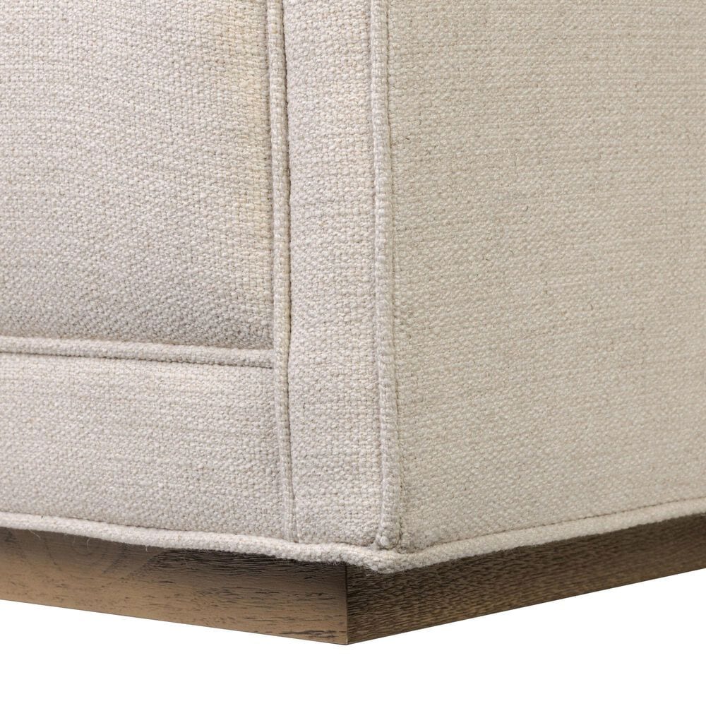 Four Hands Kiera Swivel Chair in Thames Cream, , large