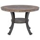 Linon Home Decor Franklin Dining Table in Pewter and Grey - Table Only, , large
