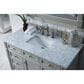 James Martin Vanities Brittany 48" Single Bathroom Vanity in Urban Gray with 3 cm Carrara White Marble Top and Rectangle Sink, , large