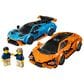 LEGO Speed ??Champions Lamborghini Revuelto and Huracan STO Building Set, , large