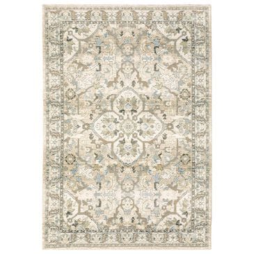 Oriental Weavers Andorra 9818G 7"10" x 10"10" Beige Area Rug, , large